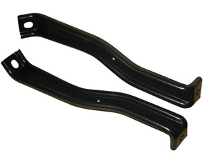 1957 Chevy Rear Bumper End Diagonal Braces Pair