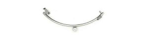 1955-57 Chevy Convertible Left Lower Rear Quarter Glass Track With Liner