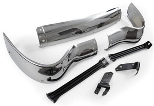 1955 Chevy Front Bumper With Brackets