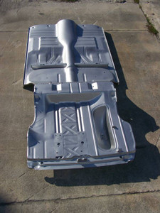 1955-57 Chevy 2-Door Hardtop Fully Welded Floor With Braces And Trunk Floor