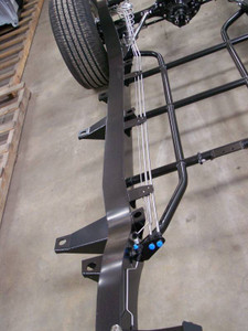 1955-57 Chevy Stainless Steel Fuel Line Install For Precision Hot Rod & IFRS Chassis