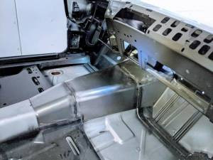 Enlarged Transmission Tunnel