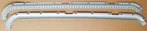 1955-57 Chevy 2-Door Sedan, Station Wagon & Sedan Delivery Side Headliner Retainer  "Sawteeth" Pair