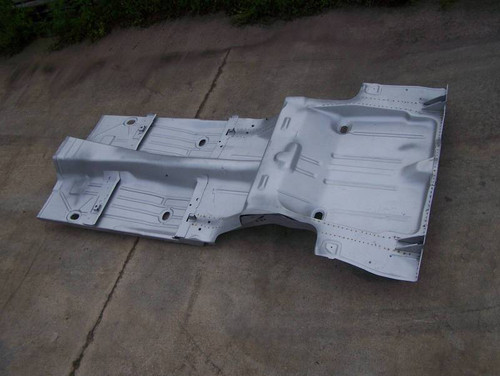 1968 Camaro/Firebird Convertible Full Floor w/Braces & Trunk Floor Tubbed For Wider Wheel Wells