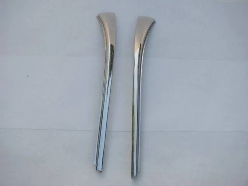 1955-57 Chevy Bel Air 2&4-Door Sedan Restored Upper Windshield Pillars Pair