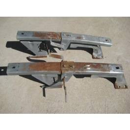 1955-57 Chevy Used Seat Tracks Pair