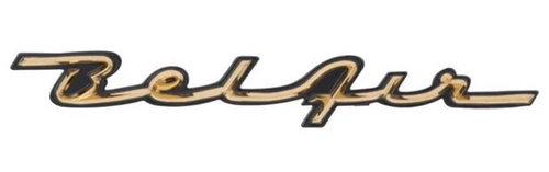 1957 Chevy Bel Air Dash Gold Script