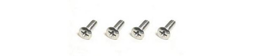 1955 Chevy Chrome Taillight Bezel Screw Set