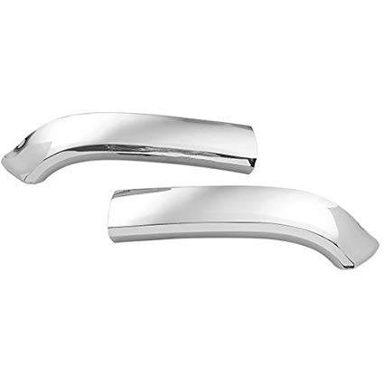 1957 Chevy Chrome Hoodbar Extensions Pair
