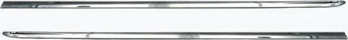 1955 Chevy Stainless Steel Rocker Panel Moldings Pair 