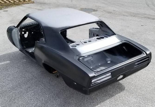 1967-69 Firebird Coupe Body With Top Skin, Drip Rails & Quarter Panels