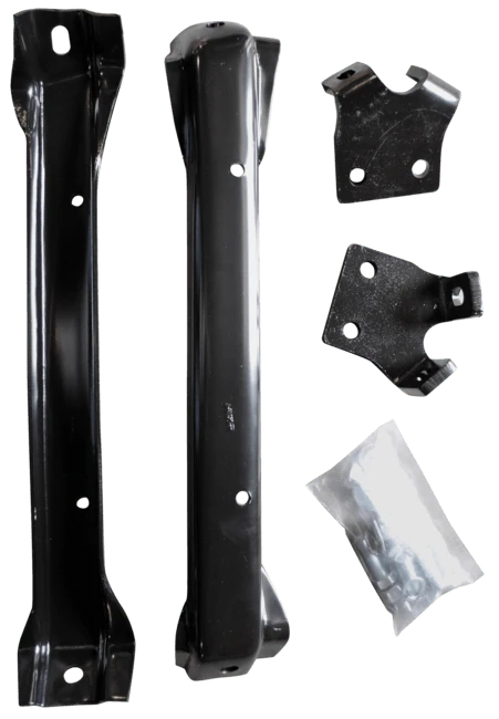 1958-59 Chevy & GMC Truck Front Bumper Brackets Set 4-Pieces