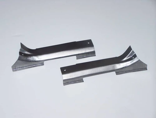 1955-57 Chevy Nomad Tailgate Hinge Covers On Body Pair 