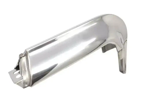 1957 Chevy Left Vertical Fin Stainless Steel Molding Above Gas Door