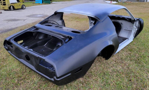 1970-73 Firebird Coupe Body With Standard Transmission & Heater Delete Firewall With DSE Wider Wheel Tubs