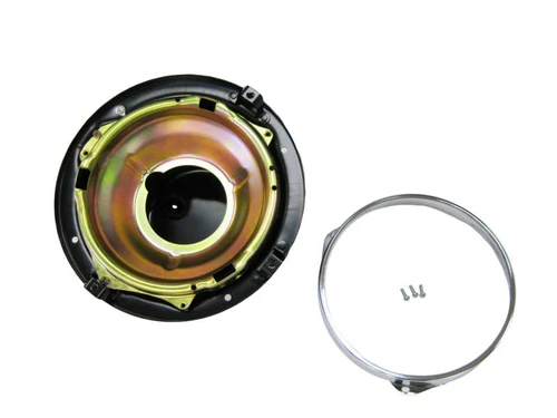 1957 Chevy Headlight Bucket, Sub-Bucket & Ring Assembly