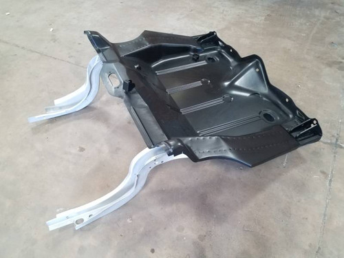 1970-73 Camaro & Firebird Coupe Assembled Trunk Floor & Frame Rail Assembly
