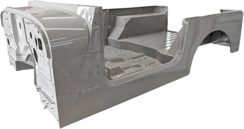 1987-89 Jeep YJ Body Tub Assembly With Doors & Windshield Frame