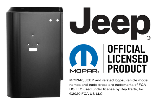 1976-86 JEEP CJ7 LEFT TAIL LIGHT PANEL