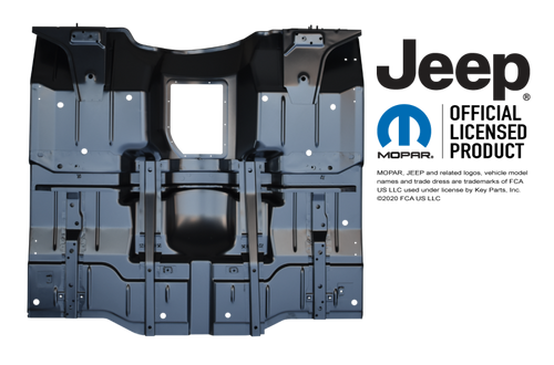 1976-86 JEEP CJ7/CJ8 FULL FLOOR PAN ASSEMBLY