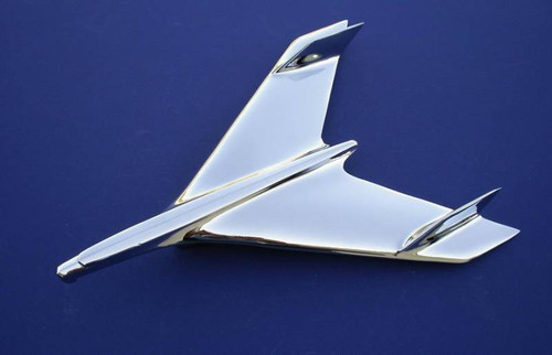1956 Chevy Chrome Hoodbird