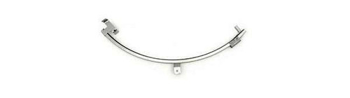 1955-57 Chevy Convertible Left Lower Rear Quarter Glass Track With Liner