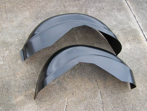 1955-57 Chevy Wider Trunk Wheel Well Tubs Pair