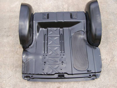 1955-57 Chevy Wider Trunk Wheel Well Tubs & Pre-Narrowed Trunk Floor Kit