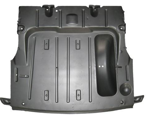 1949-52 Complete Trunk Floor With Braces & Spare Tire Well