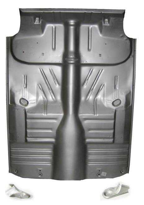 1956-57 Chevy 4-Door Hardtop Full Floor Pan With Braces