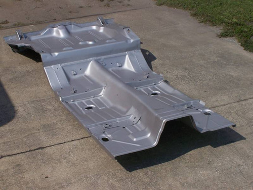1969 Camaro/Firebird Coupe Full Floor And Trunk Panel With Braces