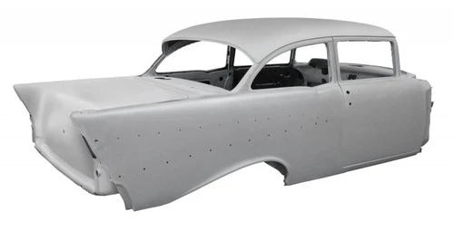 1957 Chevy 2-Door Sedan Body Skeleton With Dash & Quarter Panels
