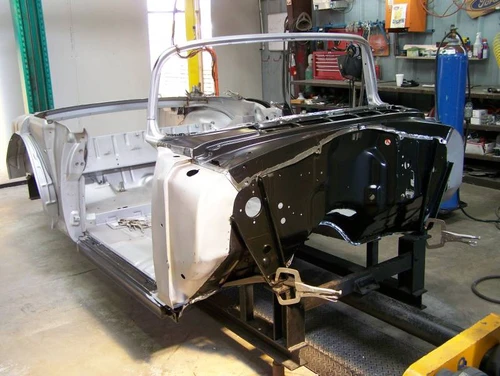 1955 Chevy Convertible Body Skeleton With Dash