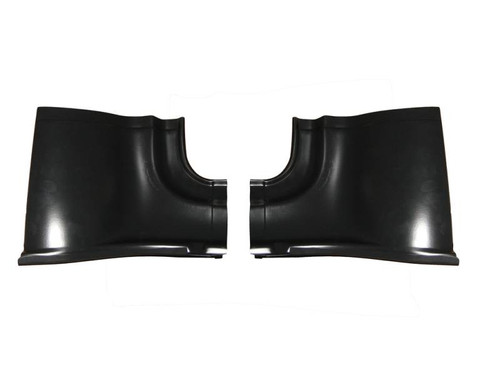 1956 Chevy Non-Wagon Lower Inner Fin Quarter Panel Patch Panels Pair