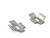 1955 Chevy Rear Quarter Panel To Rear Bumper Reinforcement Plates Pair