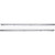 1957 Chevy Stainless Steel Rocker Panel Moldings Pair With Clips