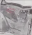 1955-57 Chevy 2-Door Hardtop Right Curved Small Quarter Window Track
