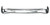 1955 Chevy Chrome "California" One-Piece Chrome Front Bumper