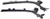 1955-57 Chevy 2-Door Hardtop Side Roof/Top Rails Pair