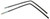 1955-57 Chevy 2-Door Sedan & Station Wagon Door Window Glass Channels Pair