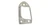 1955-57 Chevy Used Left Door Striker Shim
