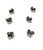 1955-57 Chevy 210 & Bel Air 4-Door Station Wagon Beltline Stainless Steel Molding Clip Set