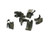 1955-57 Chevy Fuel & Brake Line Clips Set Of 7
