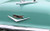 1956 Chevy V8 Hood Emblem Assembly