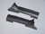 1955-57 Chevy Station Wagon Tailgate Hinge Covers On Body Pair 