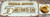 General Motors 50,000,000th Golden 1955 Chevy Motorama Collectible Metal License Plate Patina Finish & Decal Package