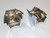 1957 Chevy Chrome Taillight Housing Housings Pair 