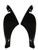 1956-57 Chevy 4-Door Hardtop Sport Sedan Rear Door Jamb Repair Panels Pair