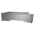 1967-1972 Chevy C10 P/U Steel Bed Assembly With Steel Bed Floor For Short Bed Stepside