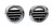 1957 Chevy Air Conditioning Dash Nozzles Pair